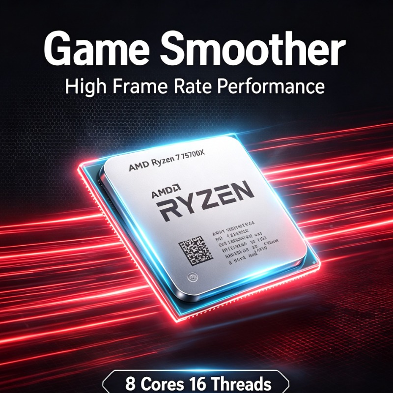 Pc Gaming Ryzen 7 - AMD Ryzen 7 5700X Processor For