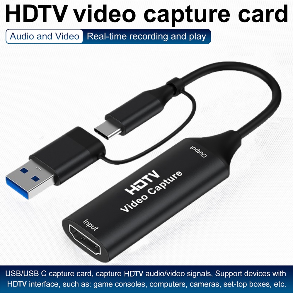 Capture Card Hdmi - 2 in 1 USB 3.0 Video