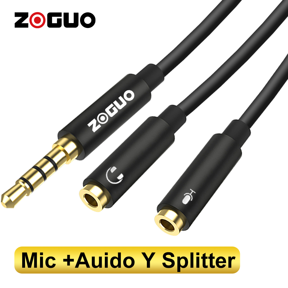 Pc Gaming Earbuds - Cáp Âm Thanh 2 Đến 1