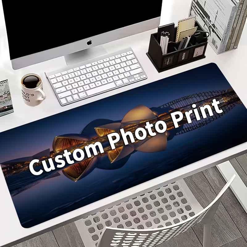 Pc Gaming Desk - Customized Design Mouse Pad Personalized Photo