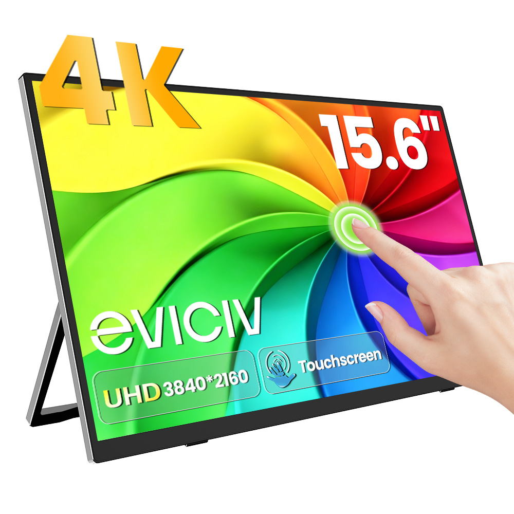 Pc Zotac Gaming - EVICIV 4K Portable Monitor 10-Point Touch