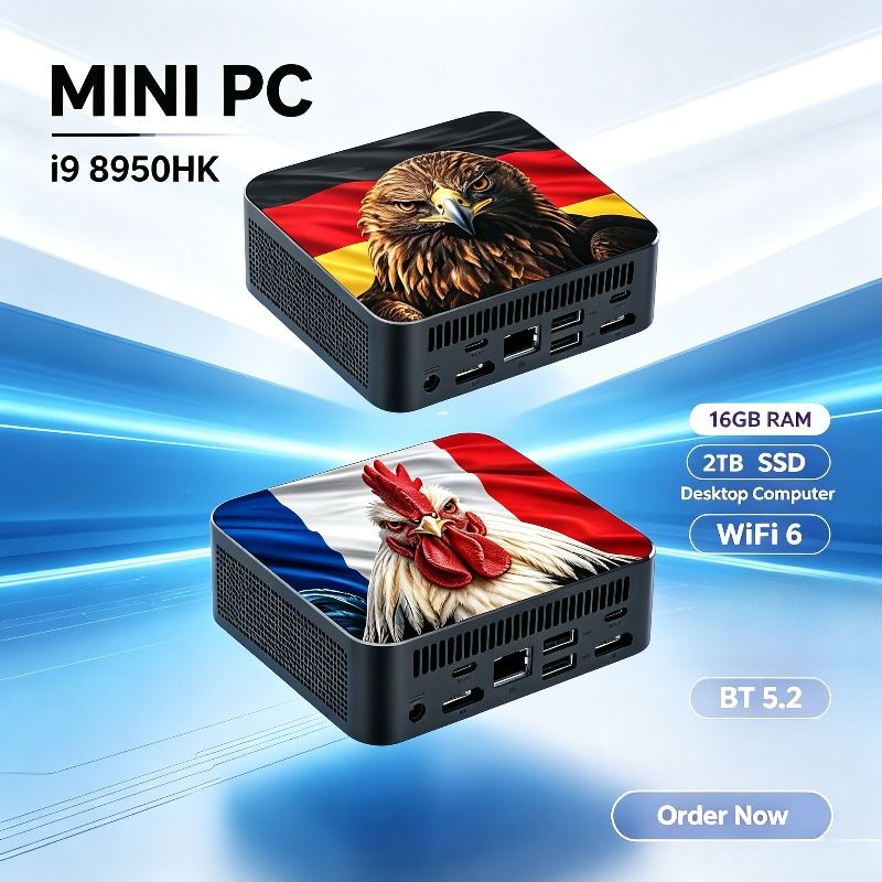 Pc Gaming Usa - Intel i9 8950HK 2026 Mini Desktop