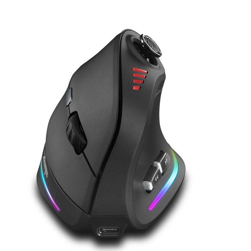 Wireless Gaming Mouse - Jomaa RGB Backlit Wireless Vertical Mouse