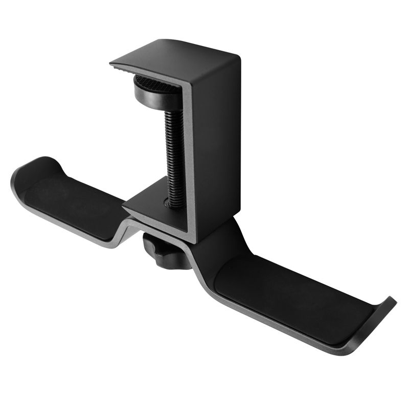 Pc Gaming Desk - Leading-Dual Headphone Stand Under Desk, Universal