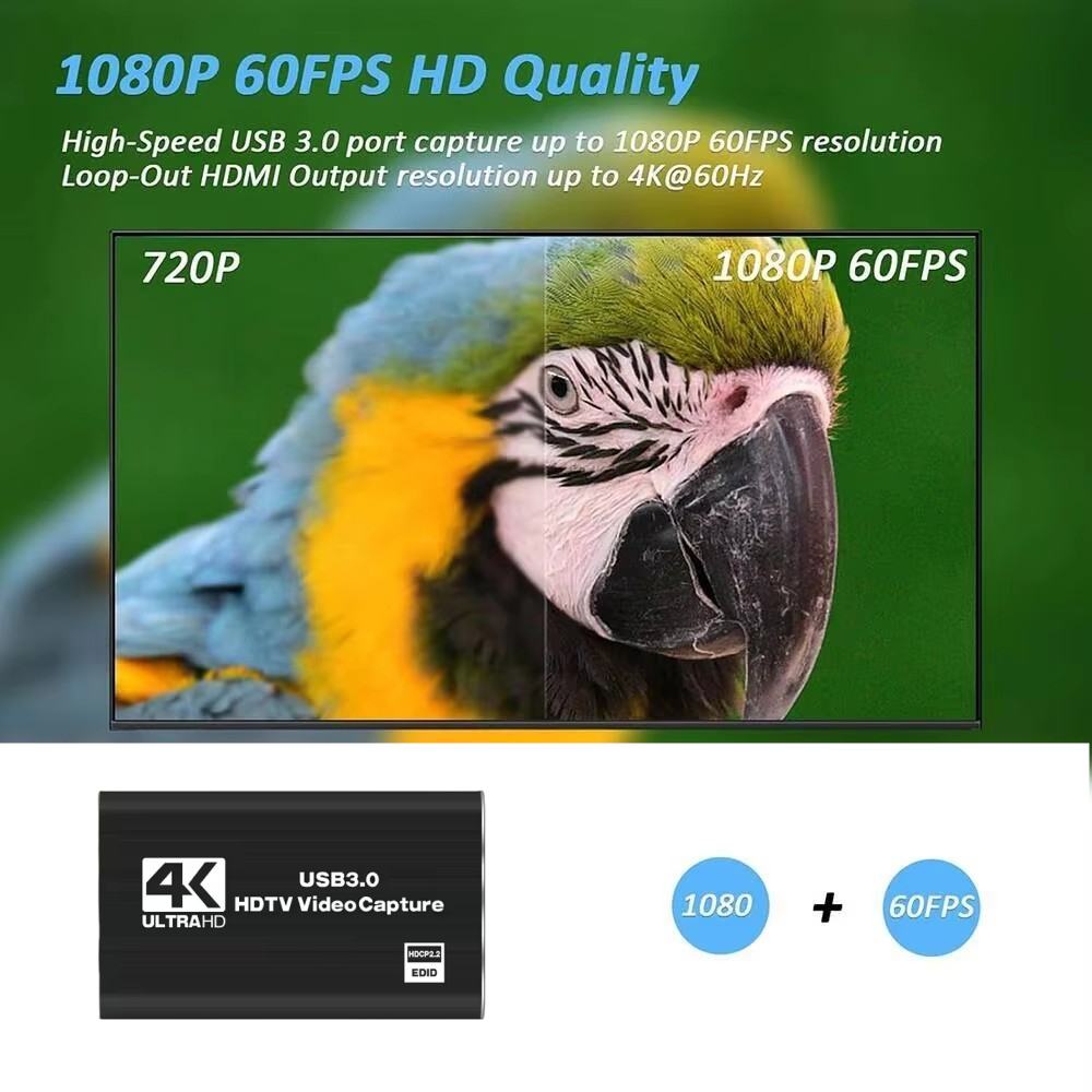 4K HDMI-Compatible to USB 3.0  - đánh giá và giá Capture Card Hdmi