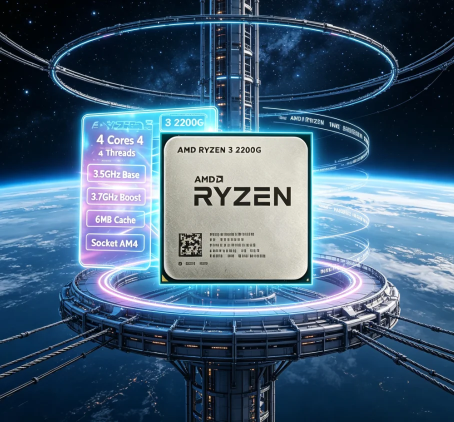 AMD Ryzen 3 2200G 14nm Manufac - đánh giá và giá Pc Gaming Cost