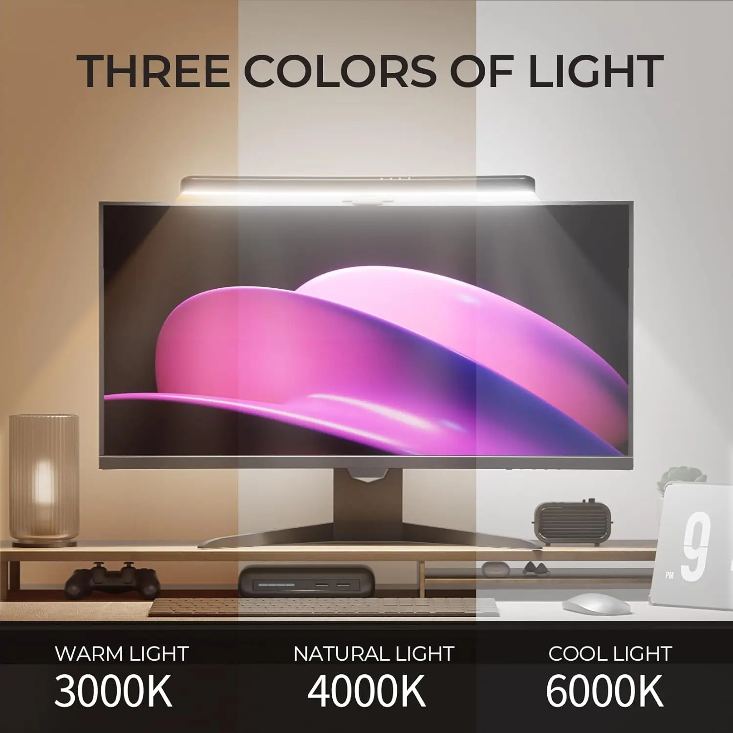 Monitor Light Bar Curved with  - đánh giá và giá Pc Zotac Gaming