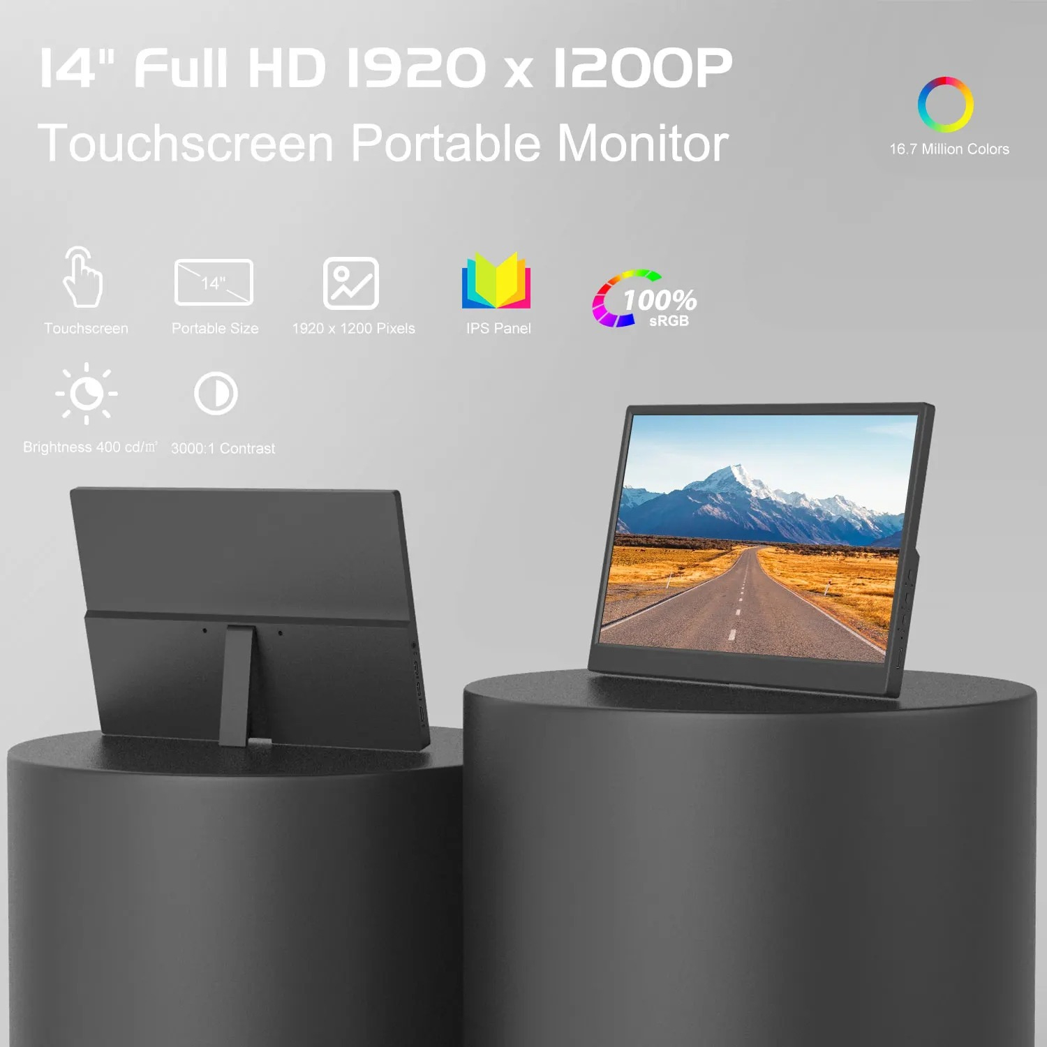 1920*1200 14-inch Portable Mon - đánh giá và giá Pc Gaming On Tv