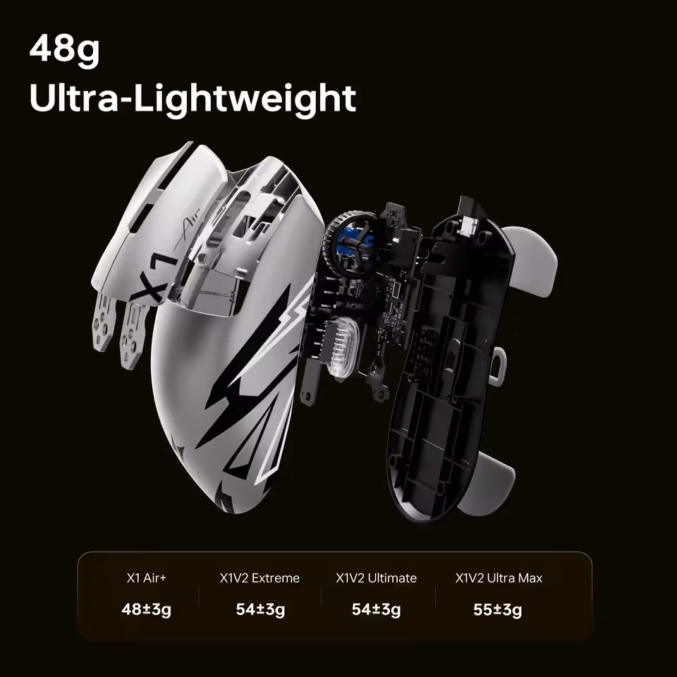 ATK X1V2/X1 Air Master Edition - đánh giá và giá Wireless Gaming Mouse