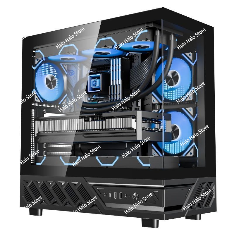 White Seaview ATX PC Case Temp - đánh giá và giá Pc Gaming Liquid