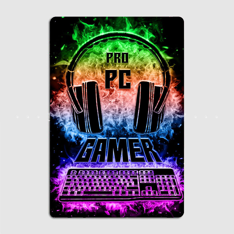 PC Gaming Sign Vintage Retro P - đánh giá và giá Pc Gaming Club