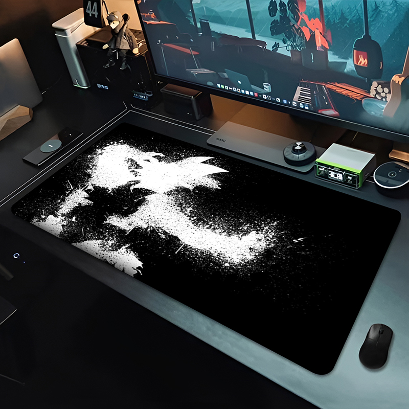 DBZ Black Anime Mouse Pad Drag - đánh giá và giá Pc Gaming Desk
