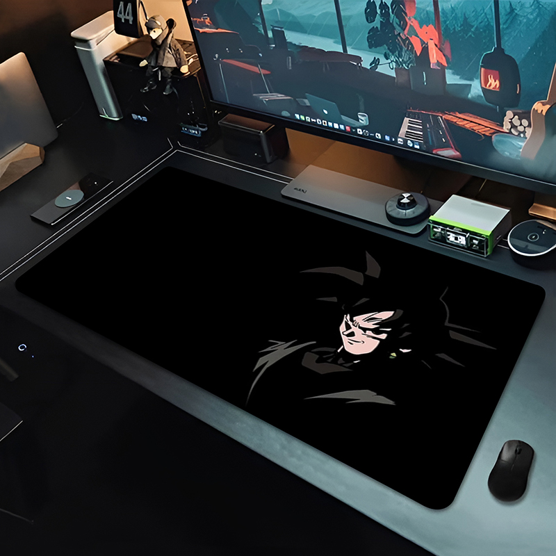 DBZ Black Anime Mouse Pad Drag - đánh giá và giá Pc Gaming Desk