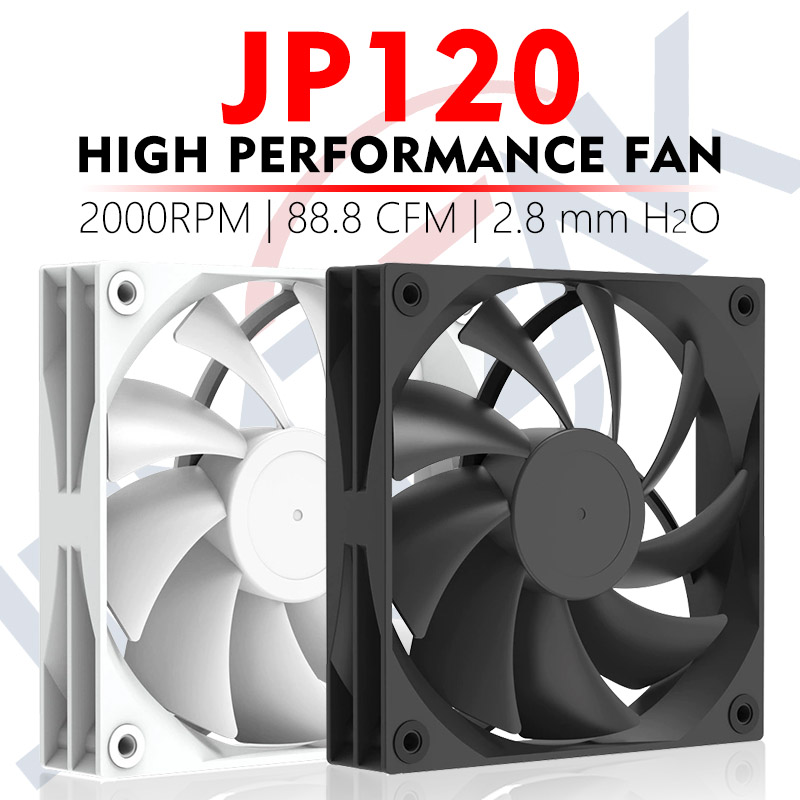 JUMPEAK JP120 120mm Fan 2000RP - đánh giá và giá Pc Gaming Liquid