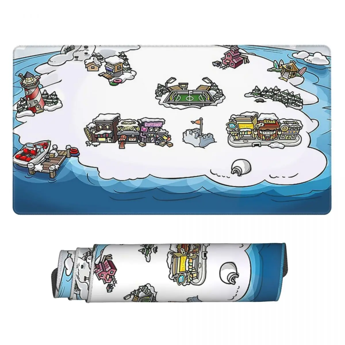 Large Mouse Pad Club Penguin M - đánh giá và giá Pc Gaming Club