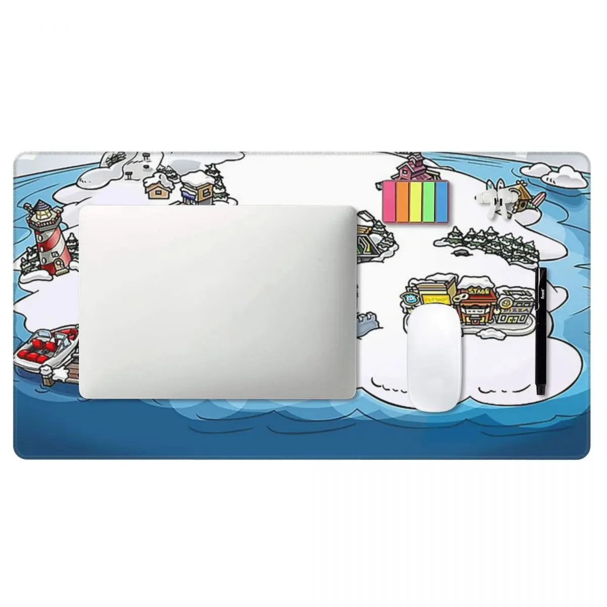 Large Mouse Pad Club Penguin M - đánh giá và giá Pc Gaming Club