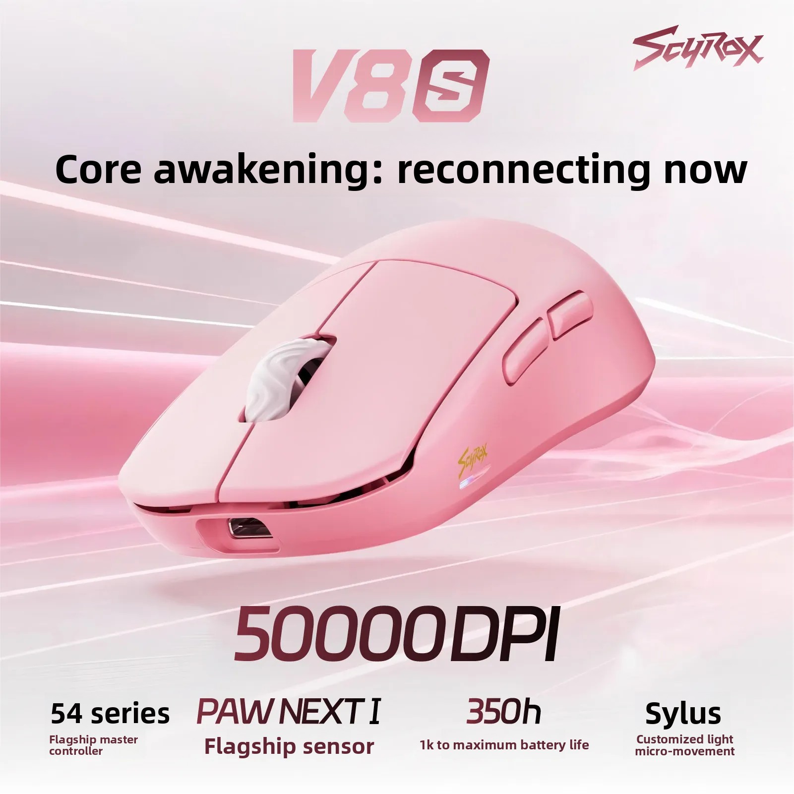 Scyrox V8s V6s Lightweight Wir - đánh giá và giá Wireless Gaming Mouse