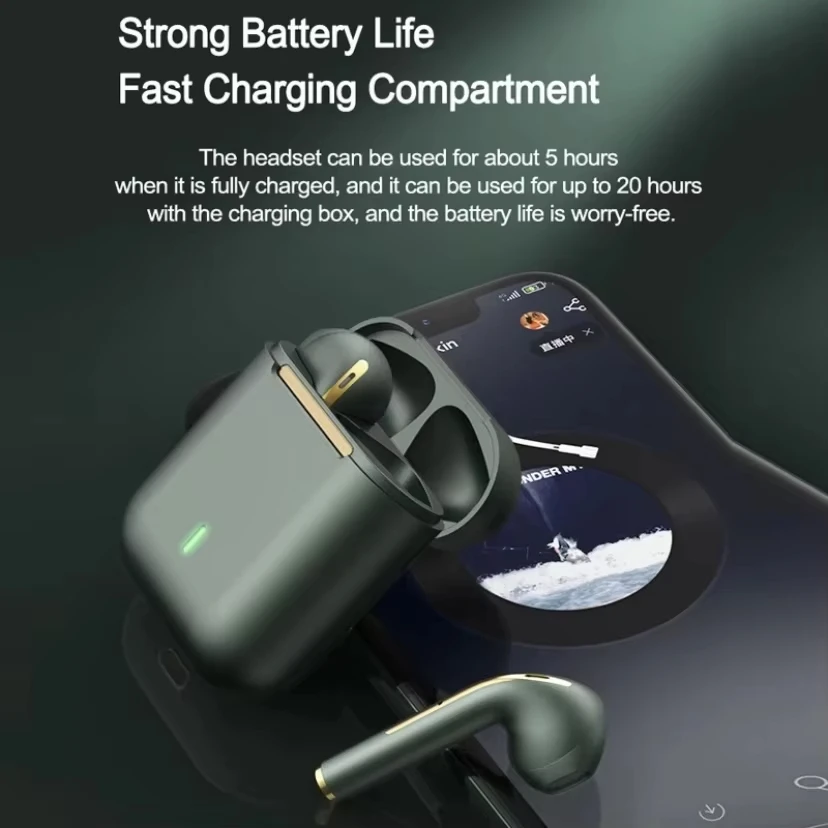 J18 Wireless Earphone Bluetoot - đánh giá và giá Pc Gaming Earbuds