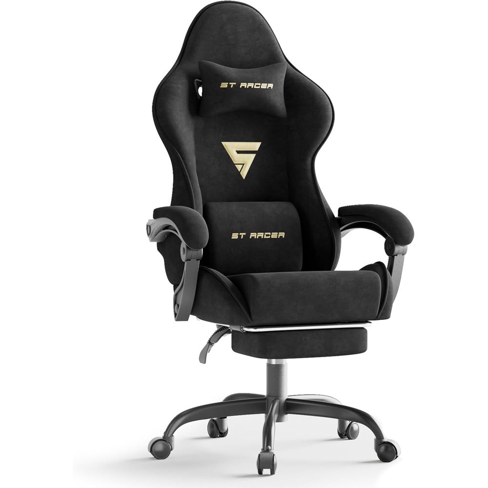 Velvet abric Ergonomic Gaming  - đánh giá và giá Pc Gaming Usa