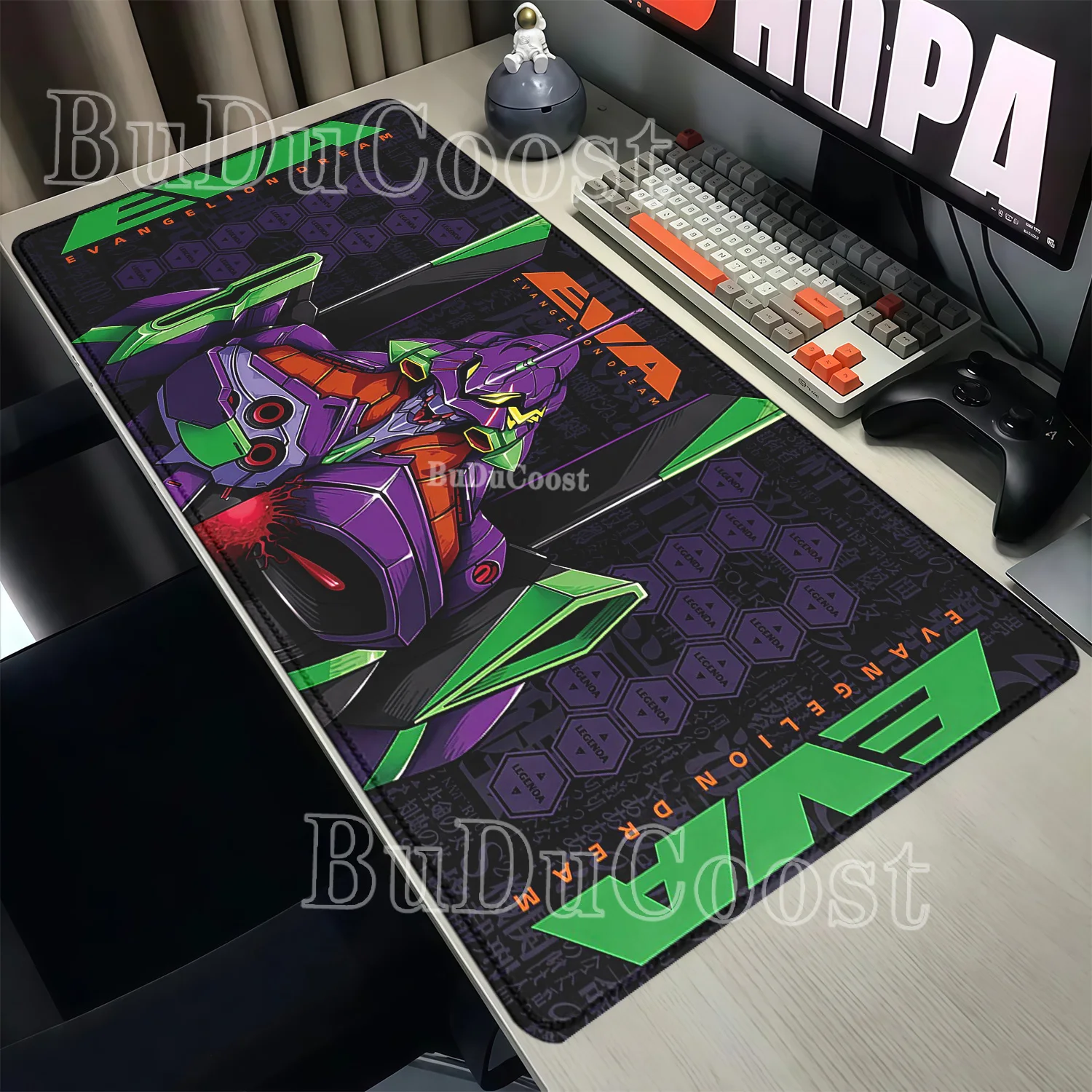 Mouse Pad Evangelione EVA 01 L - đánh giá và giá Pc Gaming Evangelion