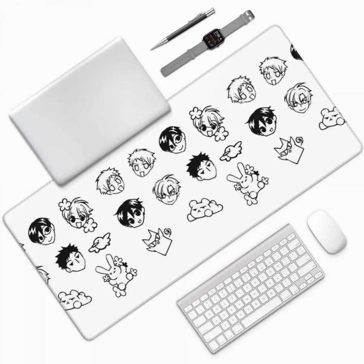 Ouran Host Club Doodles Large  - đánh giá và giá Pc Gaming Club