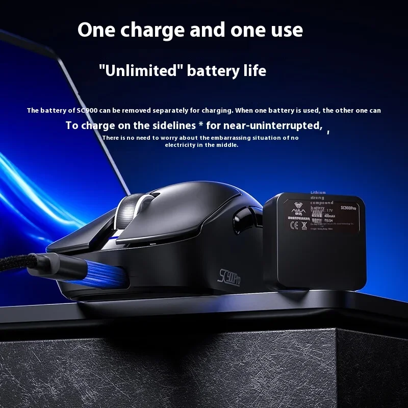 AULA SC900 Mouse Mouse Paw3950 - đánh giá và giá Wireless Gaming Mouse