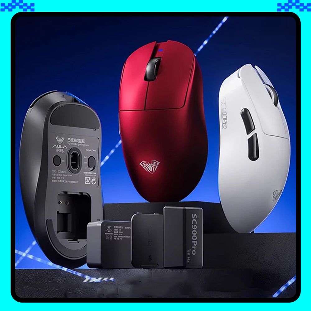 AULA SC900 Mouse Mouse Paw3950 - đánh giá và giá Wireless Gaming Mouse