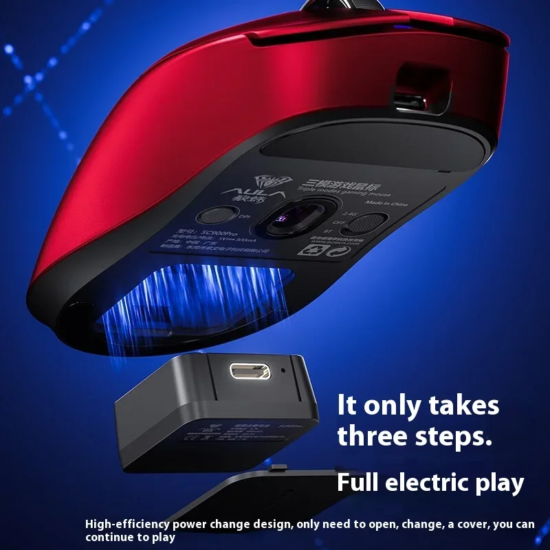 AULA SC900 Mouse Mouse Paw3950 - đánh giá và giá Wireless Gaming Mouse
