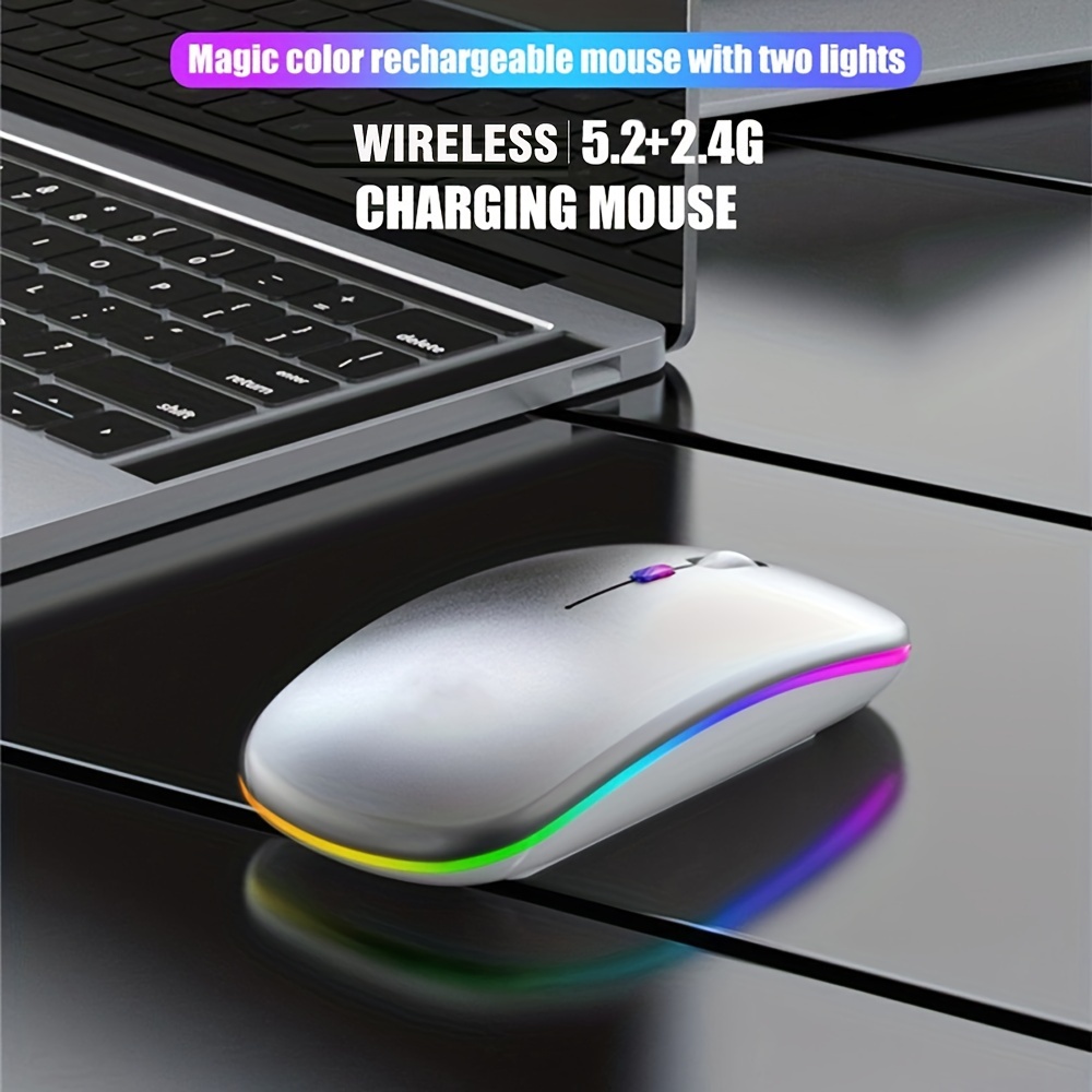 Wireless Mouse RGB Rechargeabl - đánh giá và giá Wireless Gaming Mouse