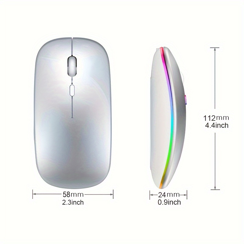 Wireless Mouse RGB Rechargeabl - đánh giá và giá Wireless Gaming Mouse