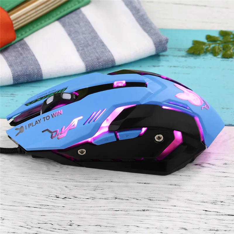 OW 6 Nút Đèn LED Backlit Chuột - đánh giá và giá Pc Gaming X3D