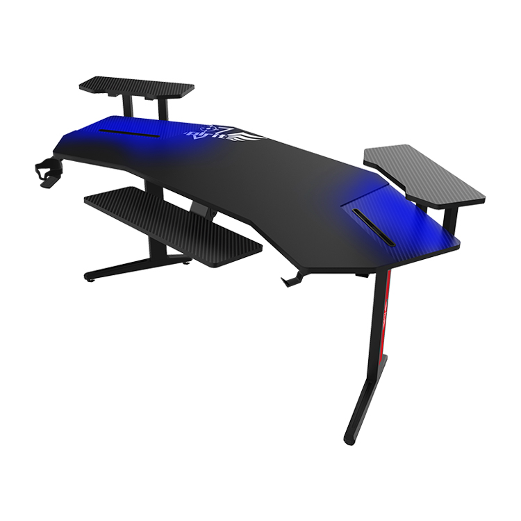 70-Inch Large RGB LED Light E- - đánh giá và giá Pc Gaming Desk