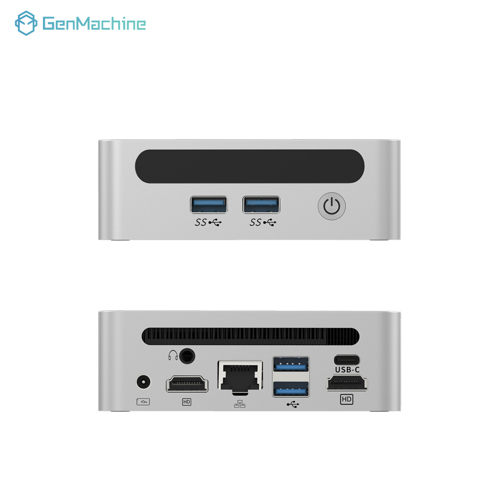 GenMachine Mini PC USB4 2.5G L - đánh giá và giá Pc Gaming Ryzen 7
