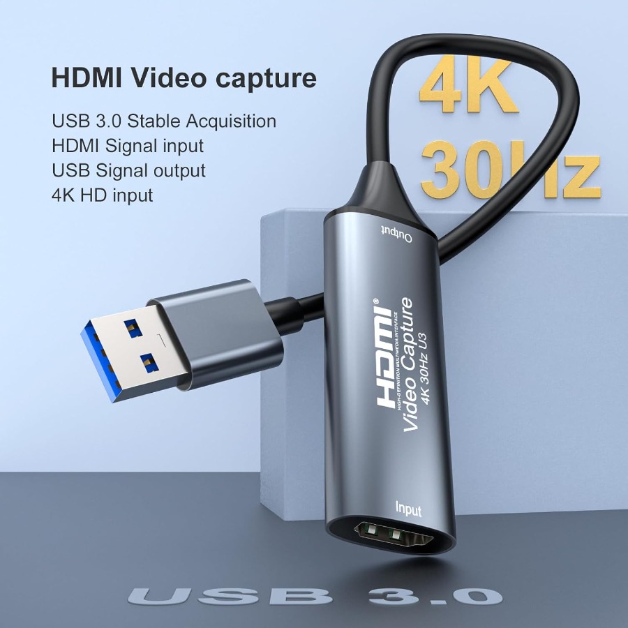 4K USB3.0/Type-C Video Capture - đánh giá và giá Capture Card Hdmi