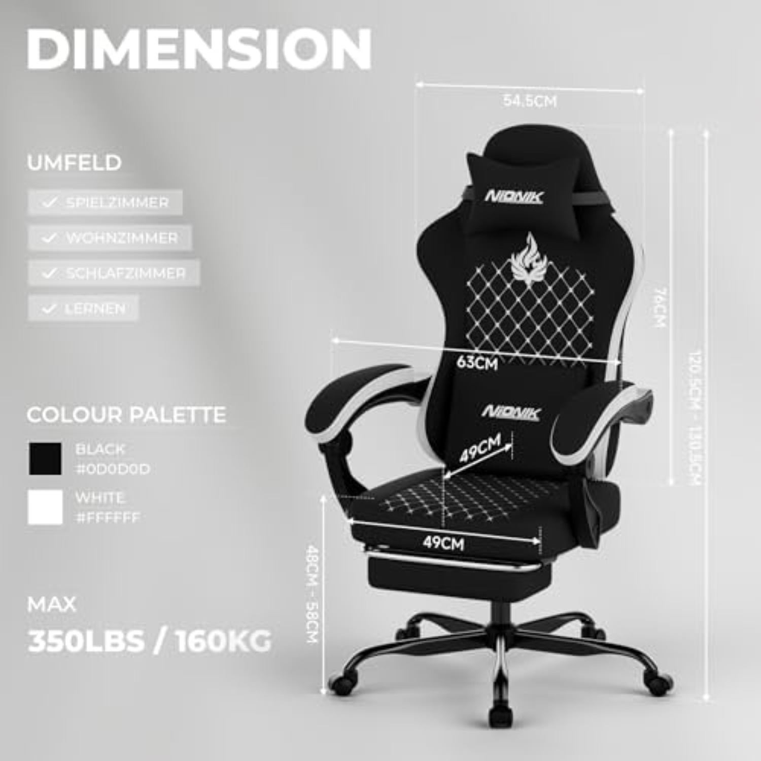 Gaming Chair with Massage,Ergo - đánh giá và giá Pc Gaming Usa