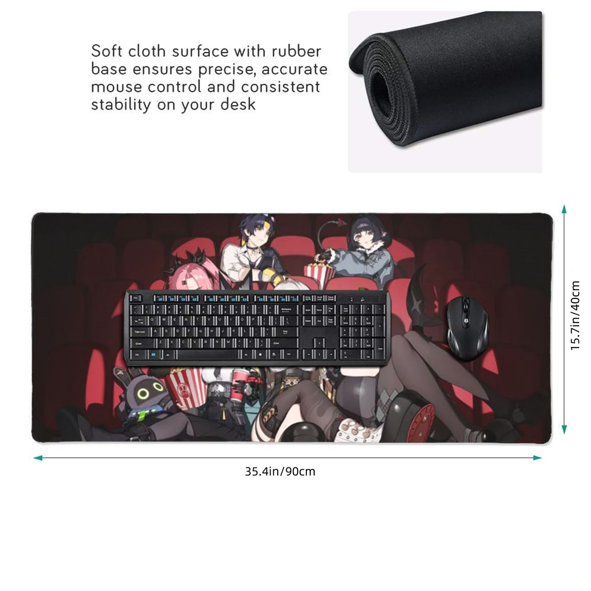 Large Mouse Pad Zenless Zone Z - đánh giá và giá Pc Gaming Zone