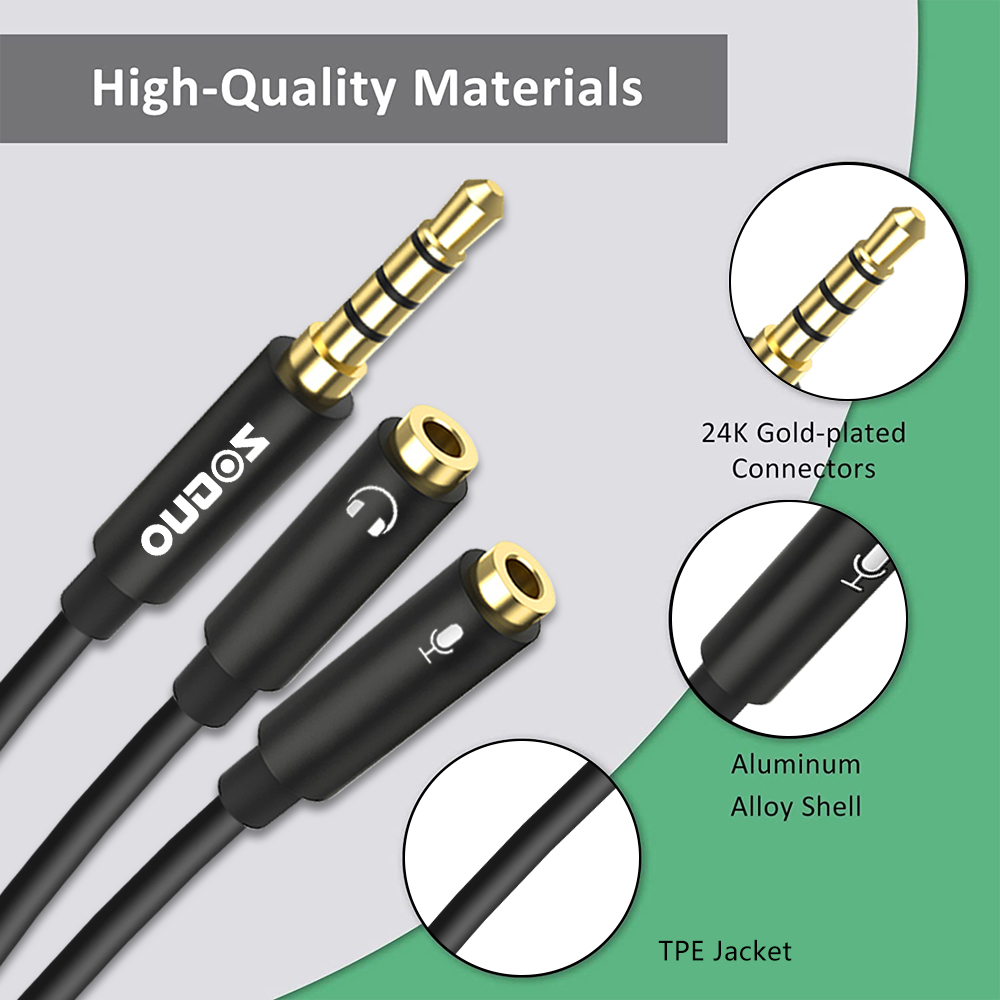 Cáp Âm Thanh 2 Đến 1 Nam Đến N - đánh giá và giá Pc Gaming Earbuds