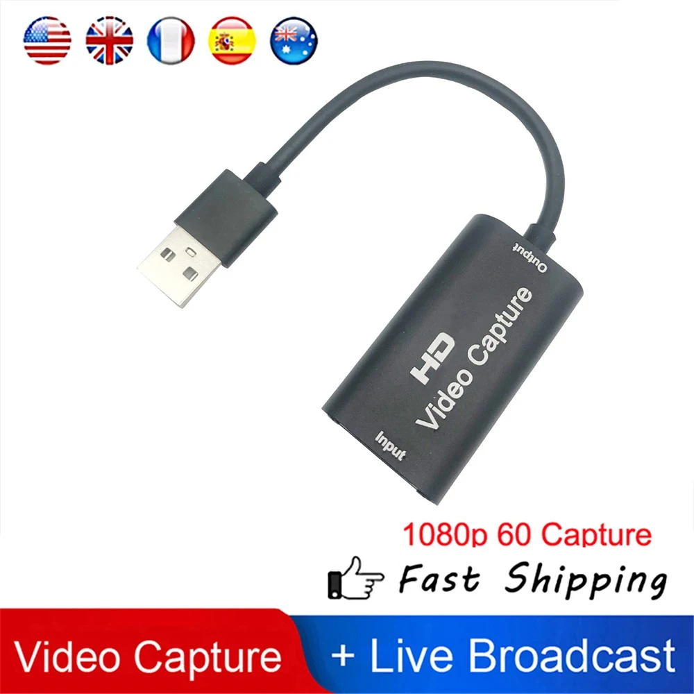 Mini HD 1080P HDMI-Compatible  - đánh giá và giá Capture Card Hdmi