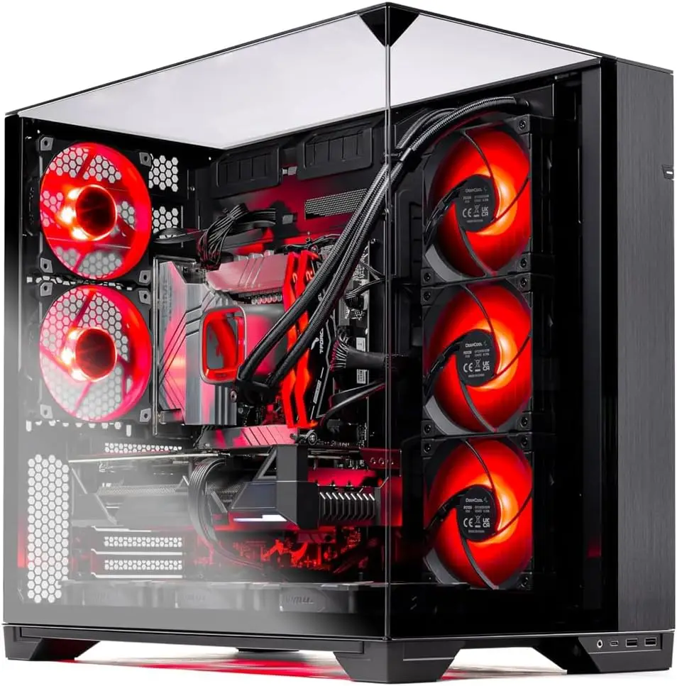 Skytech Gaming O11 Vision Desk - đánh giá và giá Pc Gaming Nvidia 5080