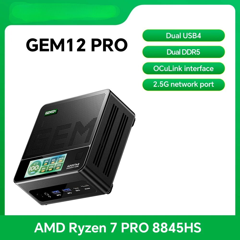 GEM12 Pro Mini PC Ryzen 7 PRO  - đánh giá và giá Pc Gaming Ryzen 7