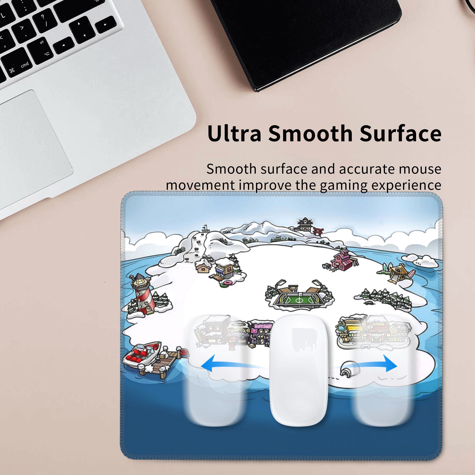Club Penguin M Mouse Pad Compu - đánh giá và giá Pc Gaming Club