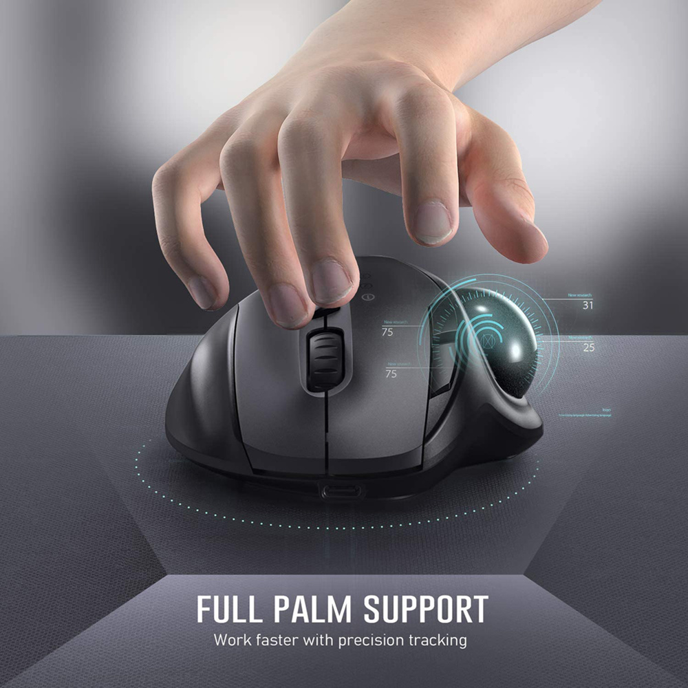 Jomaa Trackball Mouse Bluetoot - đánh giá và giá Pc Gaming X3D