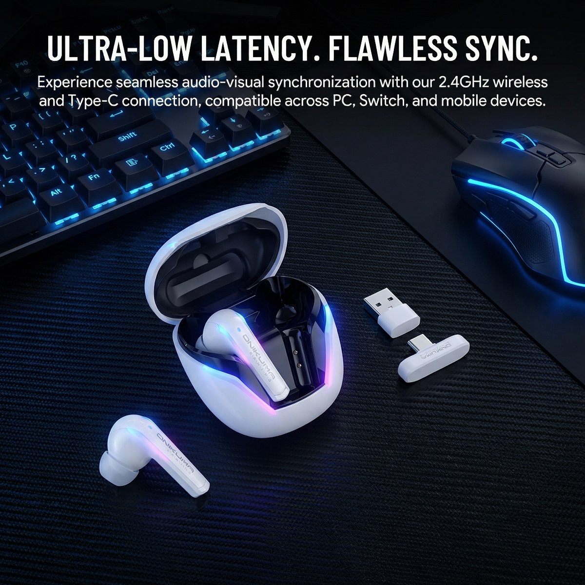 ONIKUMA T27 Wireless Gaming Ea - đánh giá và giá Pc Gaming Earbuds