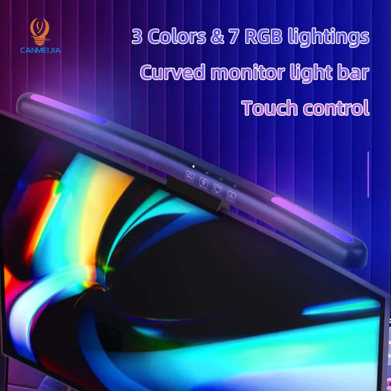 Curved LED Monitor Light Bar U - đánh giá và giá Pc Gaming On Tv