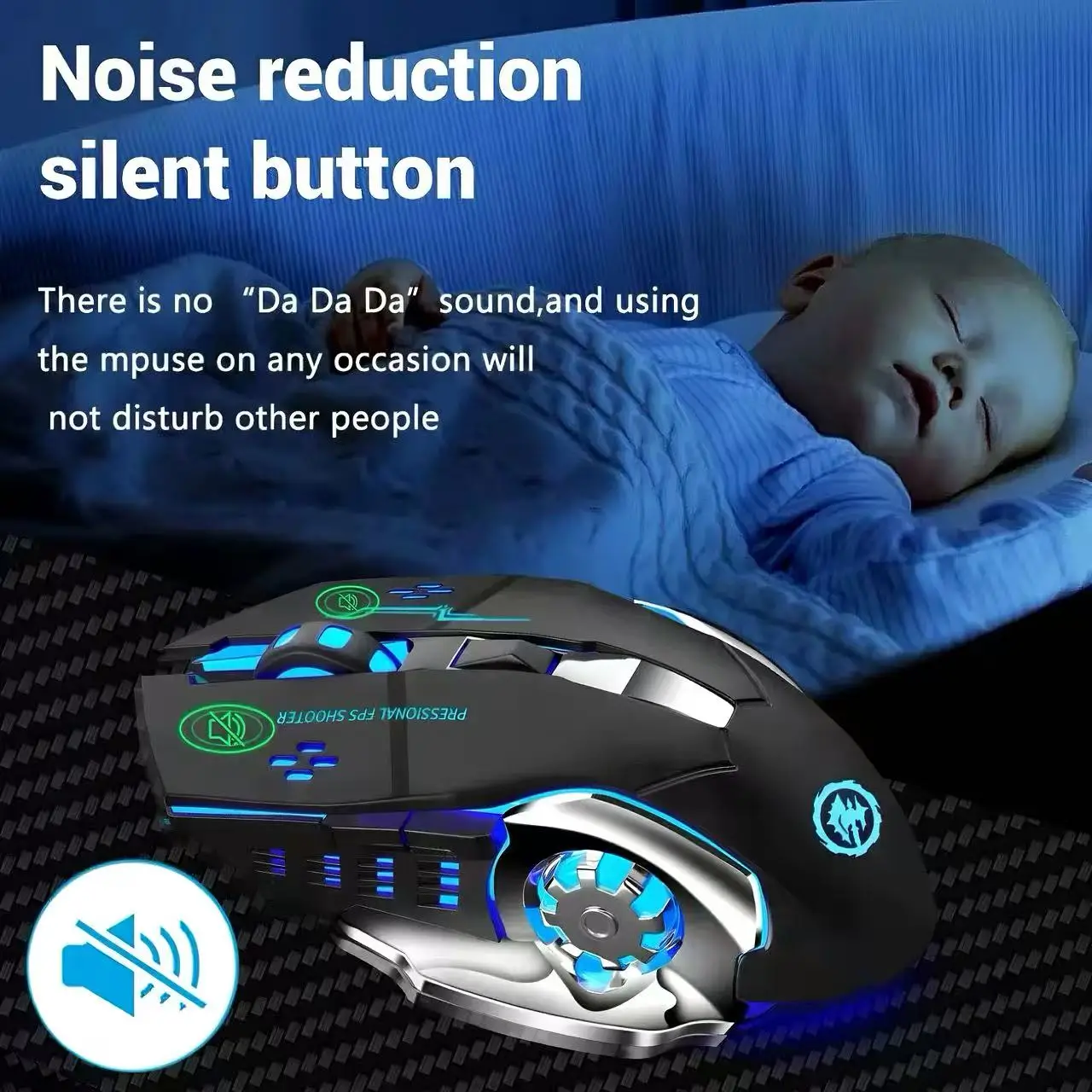 Wireless Gaming Mouse Bluetoot - đánh giá và giá Pc Gaming X3D