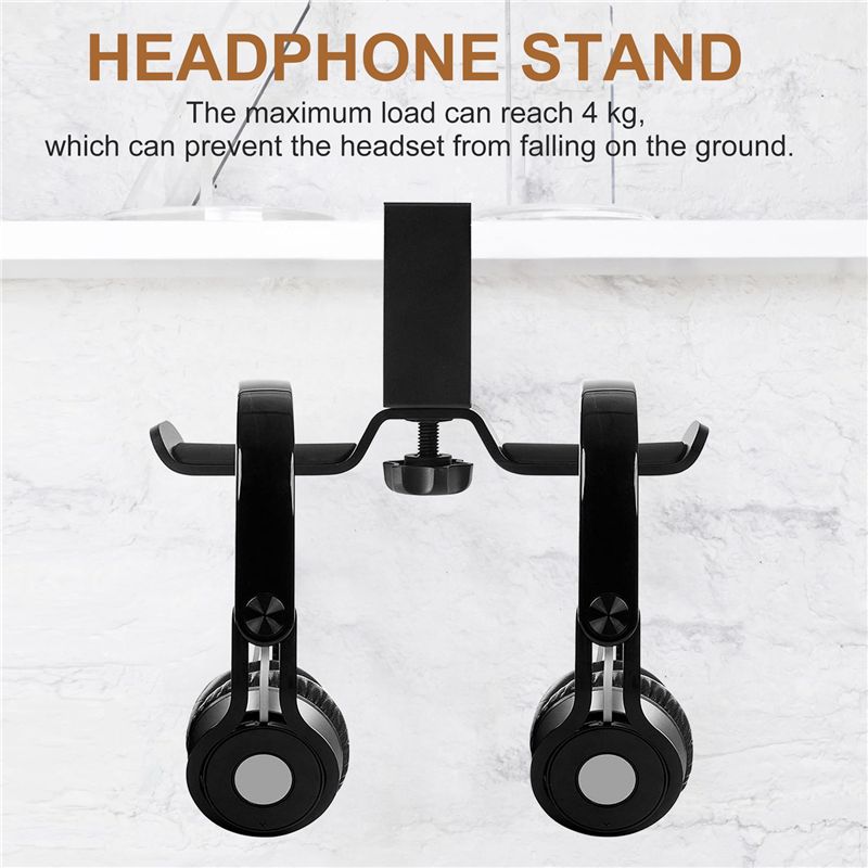 Leading-Dual Headphone Stand U - đánh giá và giá Pc Gaming Desk